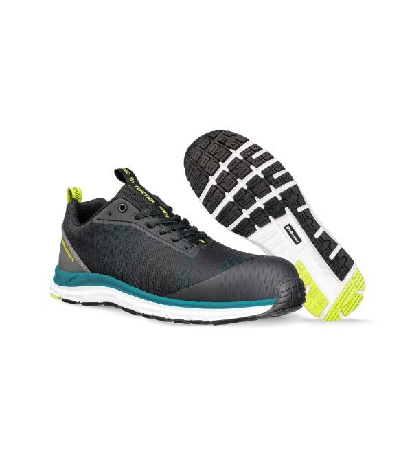 AER55 IMPULSE BLACK BLUE LOW S24 Poltopánky unisex — čierna