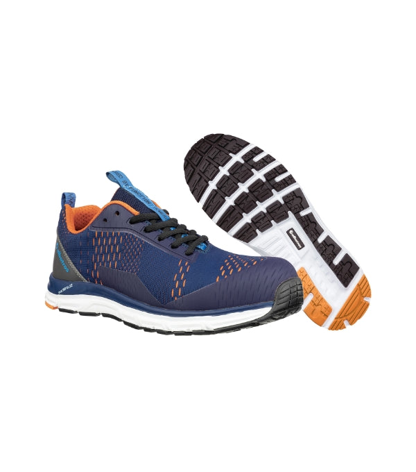 AER55 IMPULSE BLUE ORANGE LOW S25 Poltopánky unisex — modrá