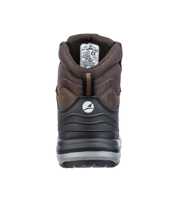 BRIONE CTX MID S38 Členkové unisex — tmavo hnedá