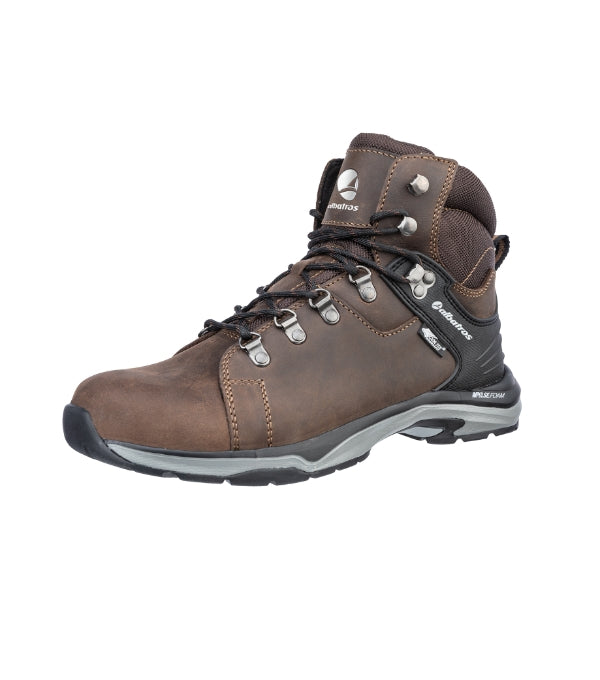 BRIONE CTX MID S38 Členkové unisex — tmavo hnedá