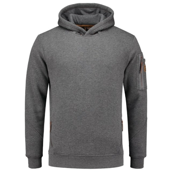 Premium Hooded Sweater T42 Mikina pánska — stone melange