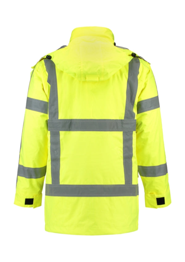 RWS Parka T50 Pracovná bunda unisex — fluorescenčná žltá