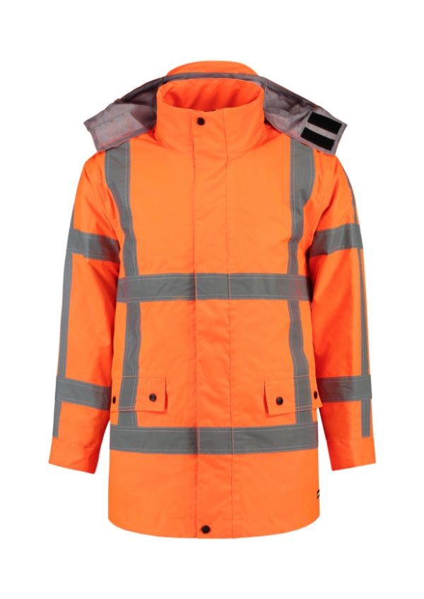 RWS Parka T50 Pracovná bunda unisex — fluorescenčná oranžová