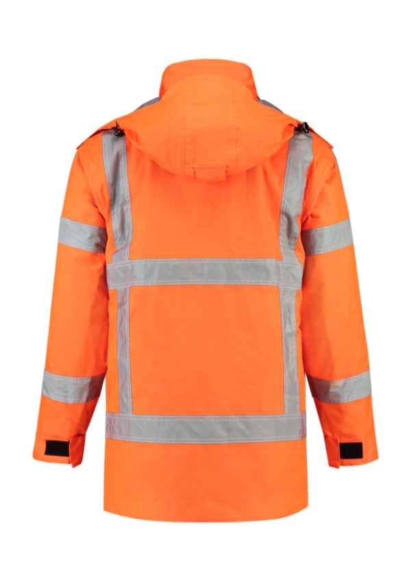 RWS Parka T50 Pracovná bunda unisex — fluorescenčná oranžová