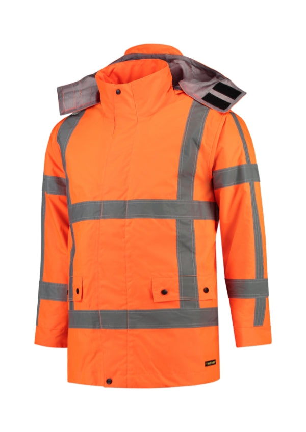 RWS Parka T50 Pracovná bunda unisex — fluorescenčná oranžová