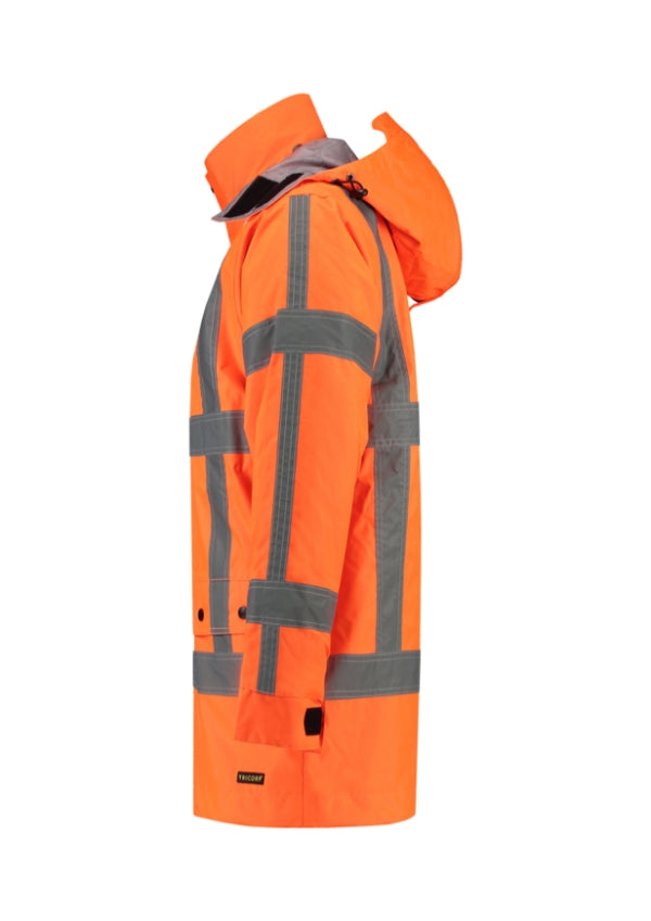 RWS Parka T50 Pracovná bunda unisex — fluorescenčná oranžová