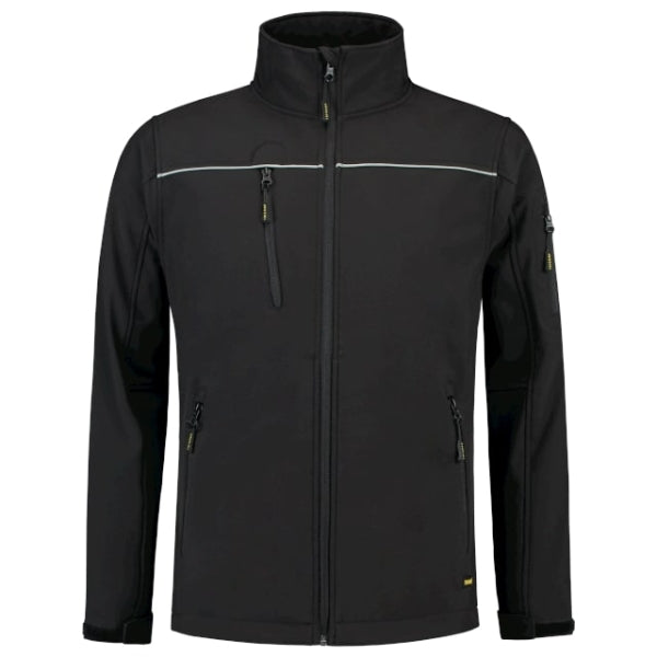 Luxury Softshell T53 Softshellová bunda unisex — čierna
