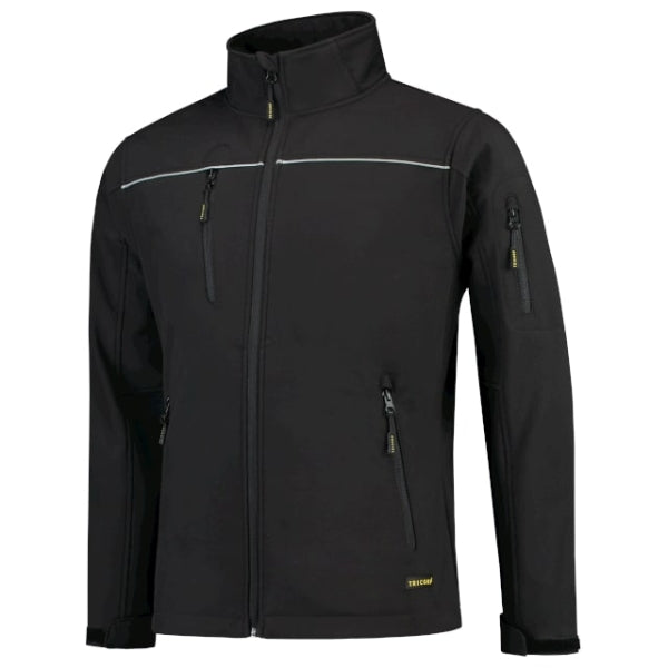 Luxury Softshell T53 Softshellová bunda unisex — čierna