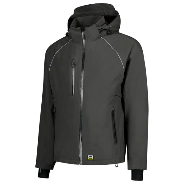 Tech Shell T54 Bunda unisex — tmavosivý