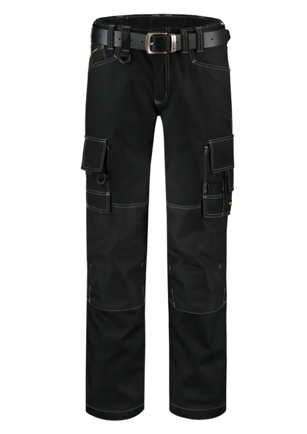 Cordura Canvas Work Pants T61 Pracovné nohavice unisex — čierna