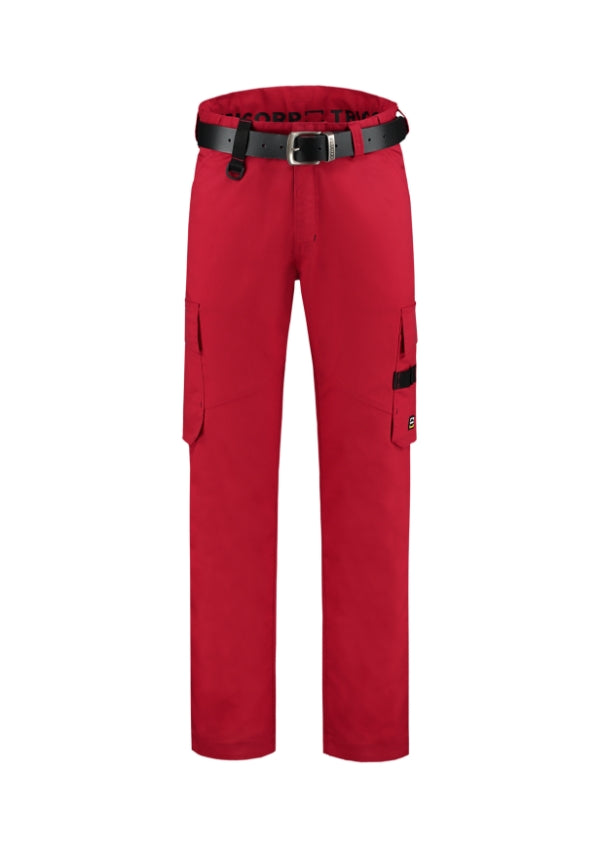 Work Pants Twill T64 Pracovné nohavice unisex — červená