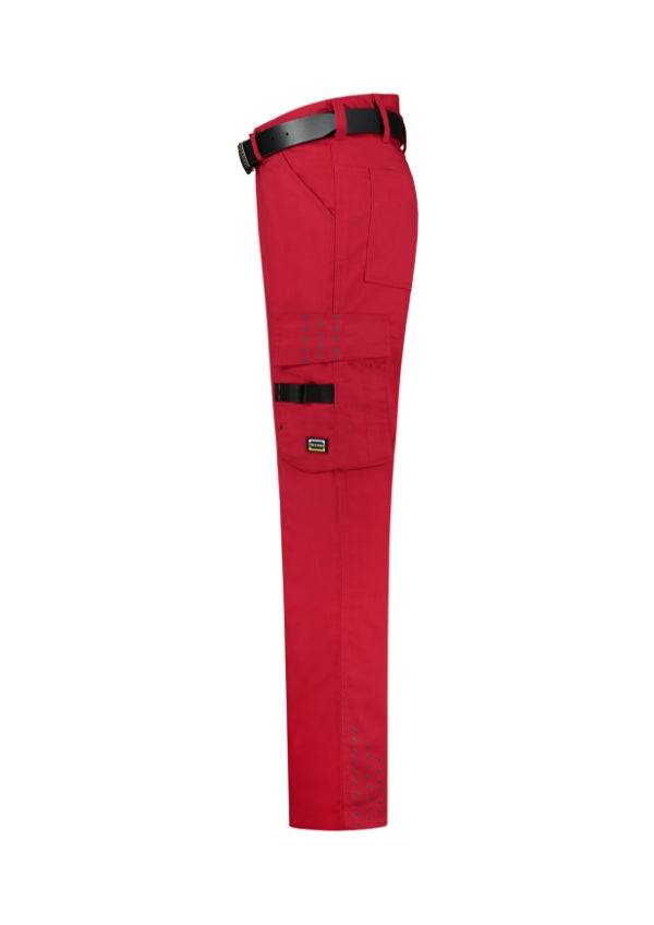 Work Pants Twill T64 Pracovné nohavice unisex — červená