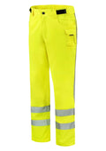 RWS Work Pants T65 Pracovné nohavice unisex — fluorescenčná žltá