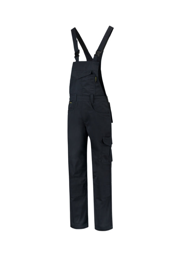 Dungaree Overall Industrial T66 Pracovné nohavice s trakmi unisex — tmavomodrá