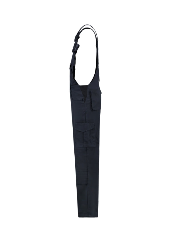 Dungaree Overall Industrial T66 Pracovné nohavice s trakmi unisex — tmavomodrá