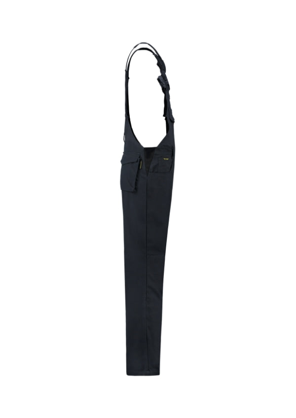 Dungaree Overall Industrial T66 Pracovné nohavice s trakmi unisex — tmavomodrá