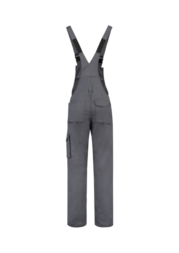 Dungaree Overall Industrial T66 Pracovné nohavice s trakmi unisex — convoy gray