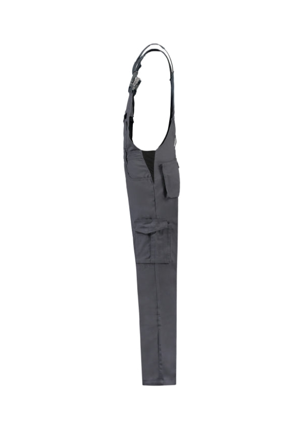 Dungaree Overall Industrial T66 Pracovné nohavice s trakmi unisex — convoy gray