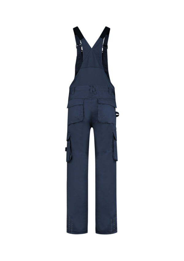 Bib & Brace Twill Cordura T67 Pracovné nohavice s trakmi unisex — tmavomodrá