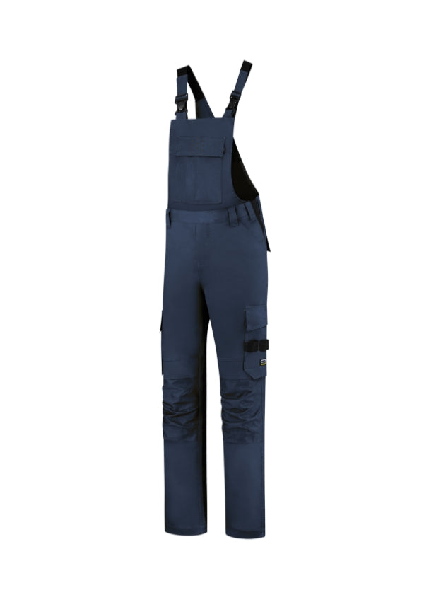 Bib & Brace Twill Cordura T67 Pracovné nohavice s trakmi unisex — tmavomodrá
