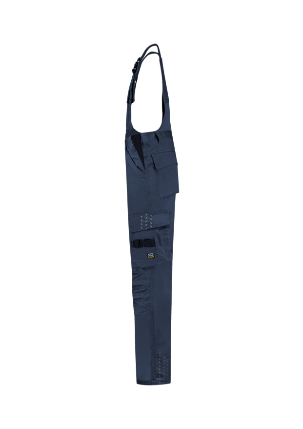 Bib & Brace Twill Cordura T67 Pracovné nohavice s trakmi unisex — tmavomodrá