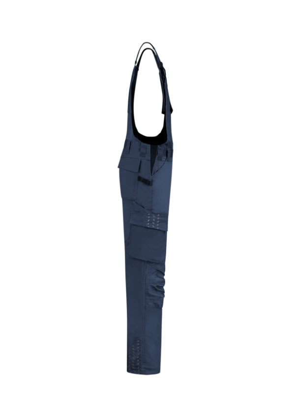 Bib & Brace Twill Cordura T67 Pracovné nohavice s trakmi unisex — tmavomodrá