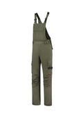 Bib & Brace Twill Cordura T67 Pracovné nohavice s trakmi unisex — army