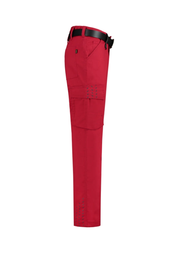 Work Pants Twill Women T70 Pracovné nohavice dámske — červená