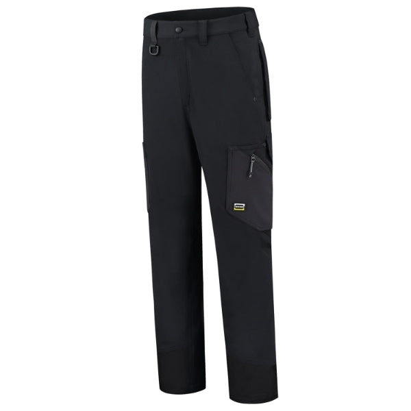 Work Trousers 4-way Stretch T77 Pracovné nohavice unisex — čierna