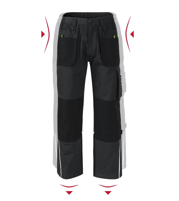 Ranger W03 Pracovné nohavice pánske — ebony gray