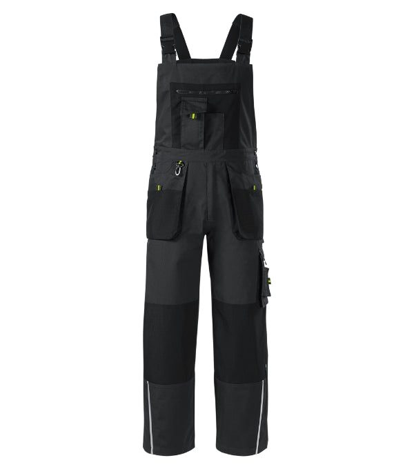 Ranger W04 Pracovné nohavice s trakmi pánske — ebony gray