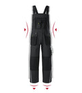 Ranger W04 Pracovné nohavice s trakmi pánske — ebony gray