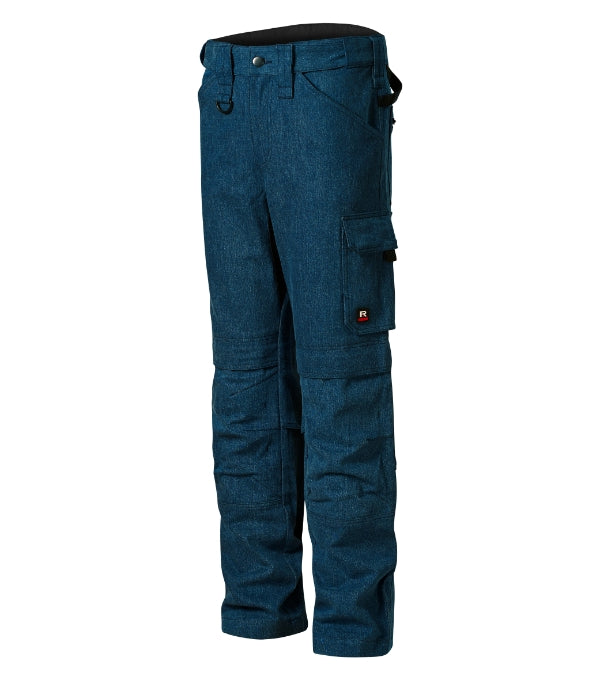 Vertex W08 Pracovné džínsy pánske — svetlý denim