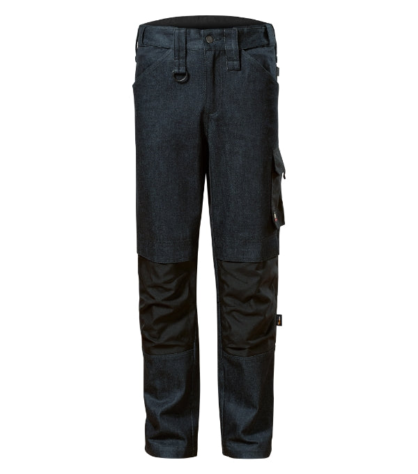 Vertex W08 Pracovné džínsy pánske — tmavý denim