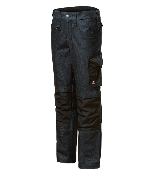 Vertex W08 Pracovné džínsy pánske — tmavý denim