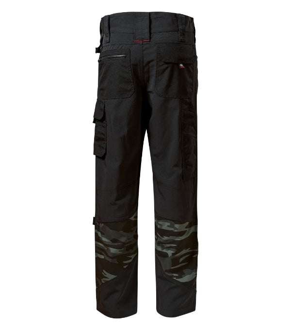 Vertex Camo W09 Pracovné nohavice pánske — camouflage dark gray