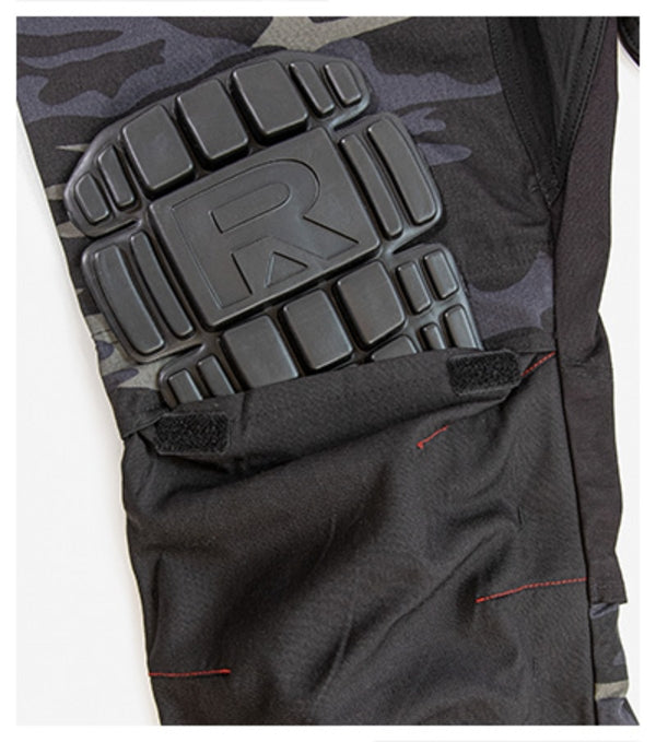 Vertex Camo W09 Pracovné nohavice pánske — camouflage dark gray