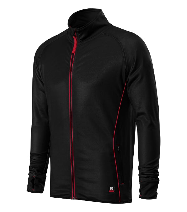 Vertex W41 Stretch fleece pánsky — čierna