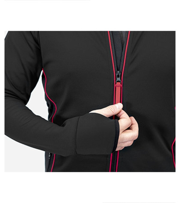Vertex W41 Stretch fleece pánsky — čierna