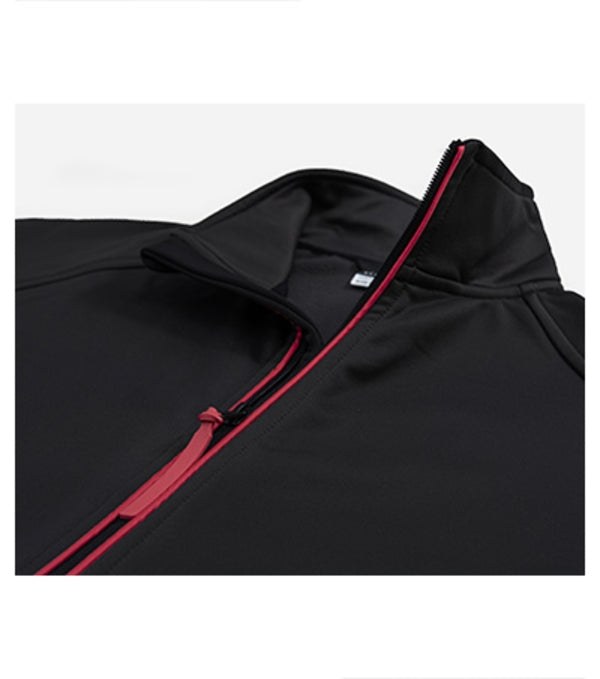 Vertex W41 Stretch fleece pánsky — čierna