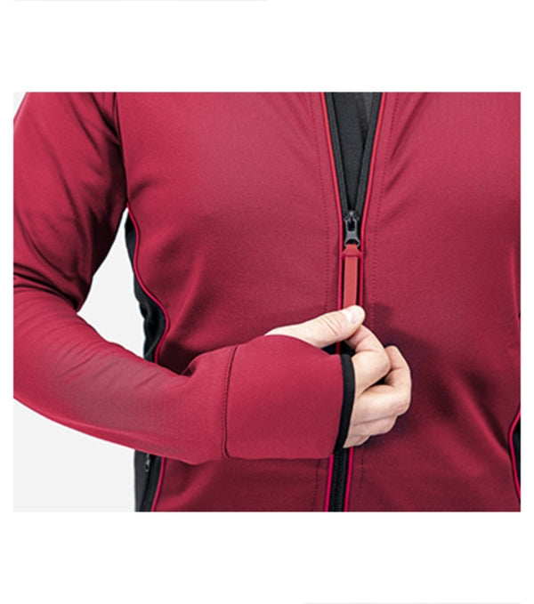 Vertex W41 Stretch fleece pánsky — marlboro červená