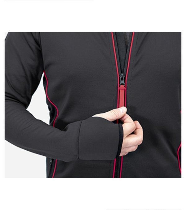 Vertex W41 Stretch fleece pánsky — ebony gray