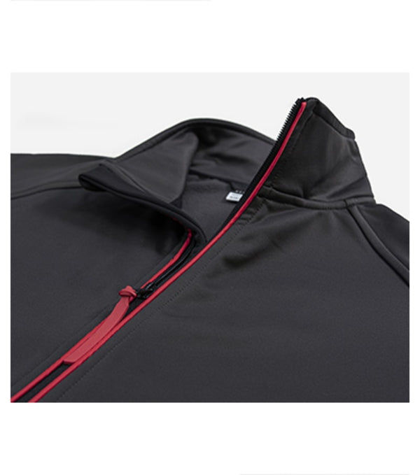 Vertex W41 Stretch fleece pánsky — ebony gray