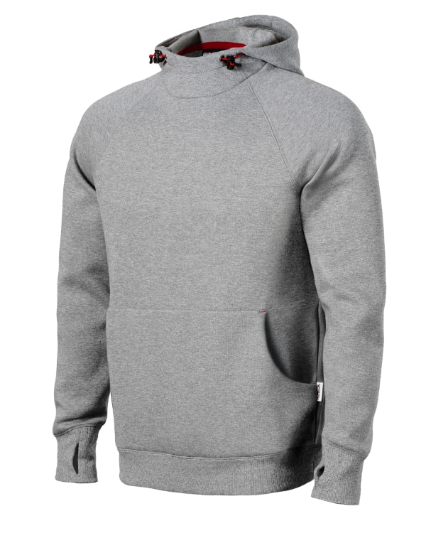 Vertex Hoodie W43 Mikina pánska — tmavosivý melír