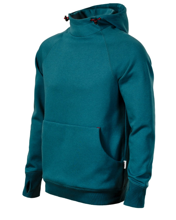 Vertex Hoodie W43 Mikina pánska — petrol blue