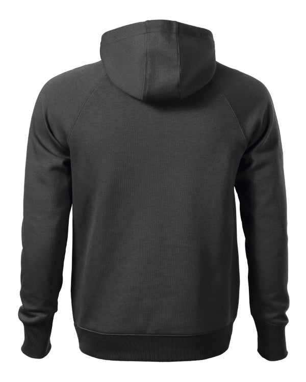 Vertex Hoodie W43 Mikina pánska — ebony gray