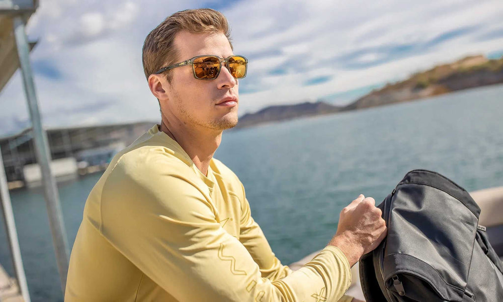 Wiley X WX ALFA — Captivate Polarized - Bronze Mirror - Copper, Gloss Crystal Light Olive
