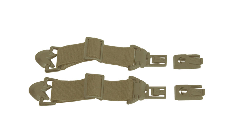 Wiley X NERVE — SPEAR/NERVE RAS - ARC Rail - Tan, Rail Attachment System
