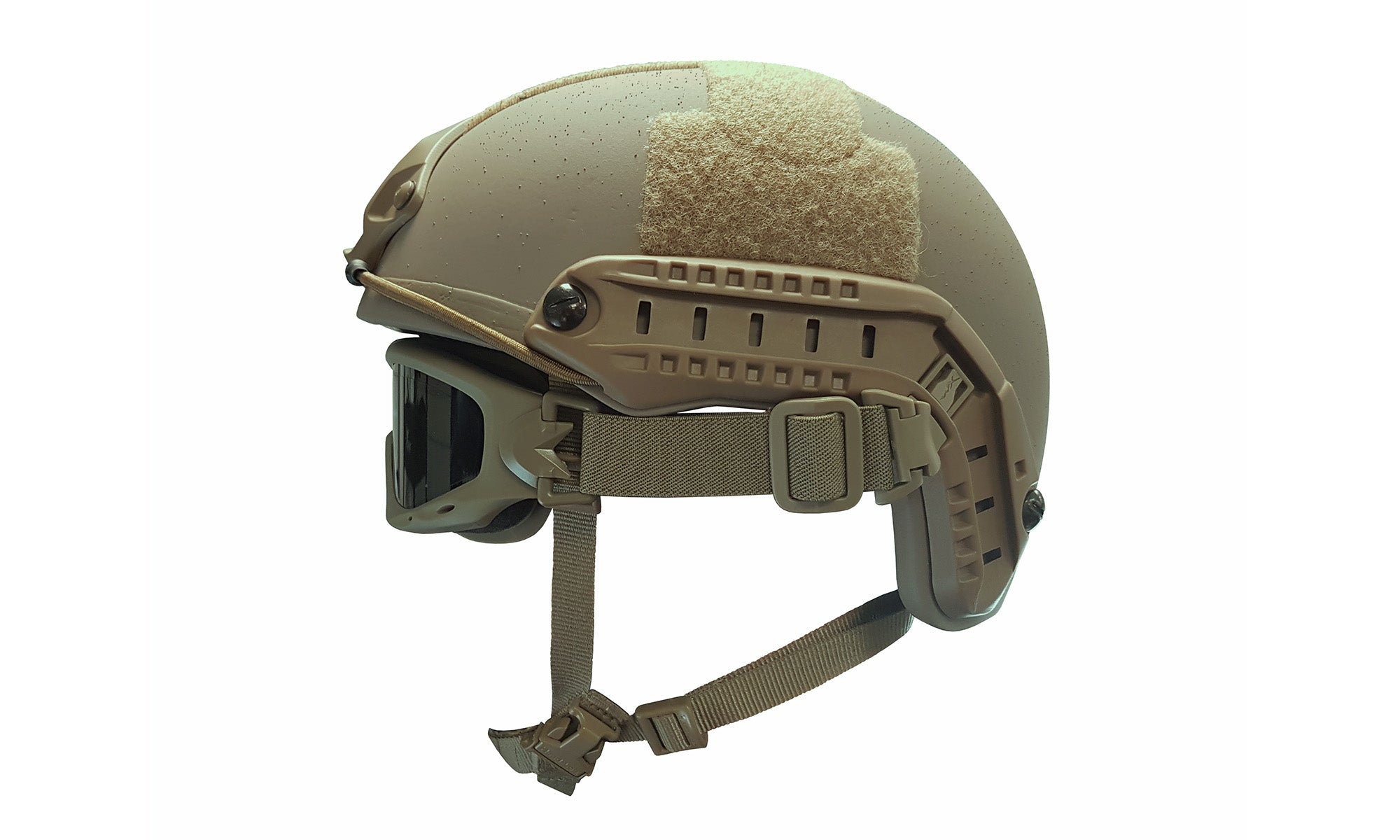 Wiley X SPEAR — SPEAR/NERVE RAS - ARC Rail - Tan, Rail Attachment System by Wiley X - Tactical Goggles
