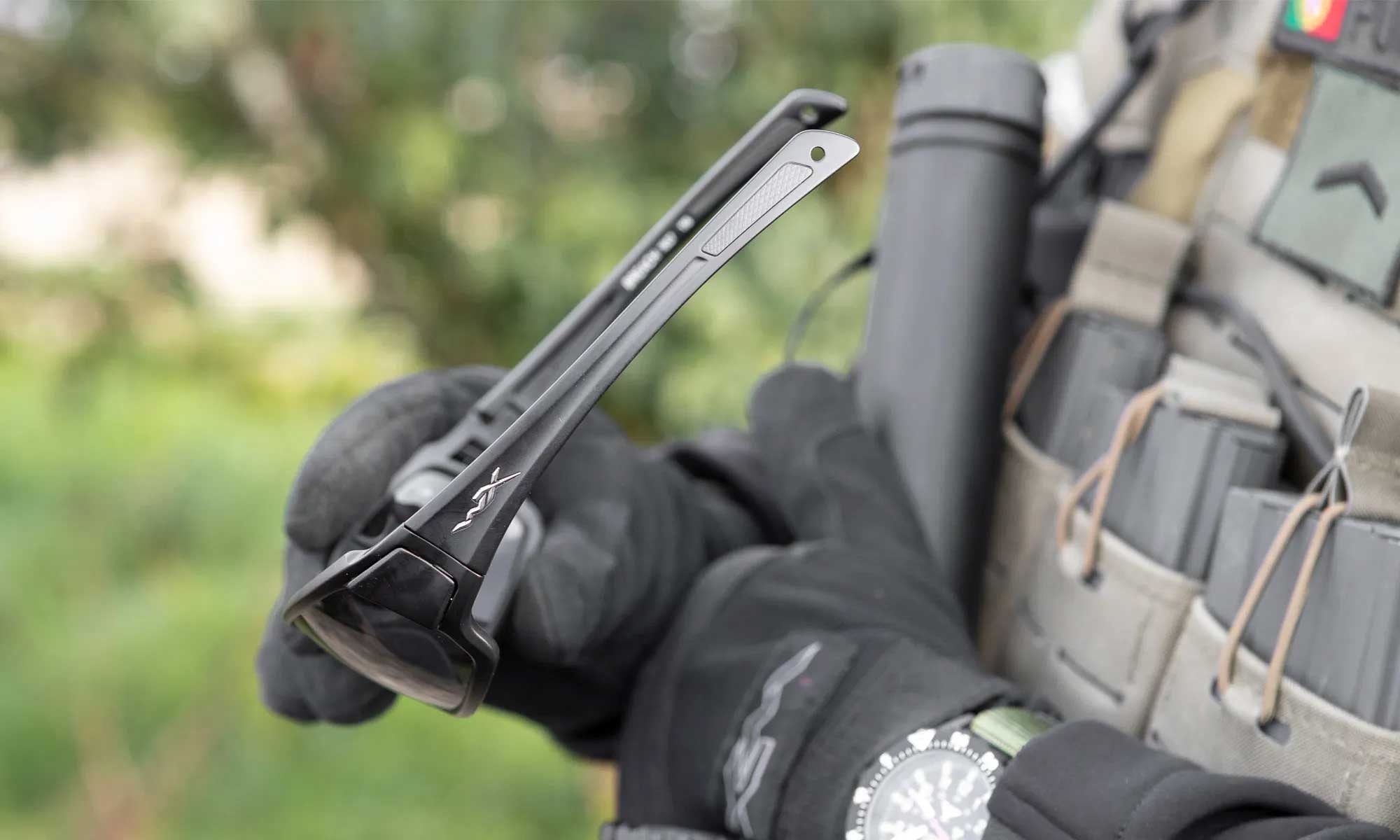 Wiley X WX BREACH — Grey, Black Ops - Matte Black